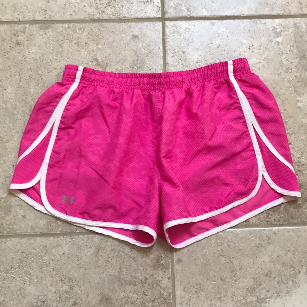 Pink Under Armour  Athletic Shorts